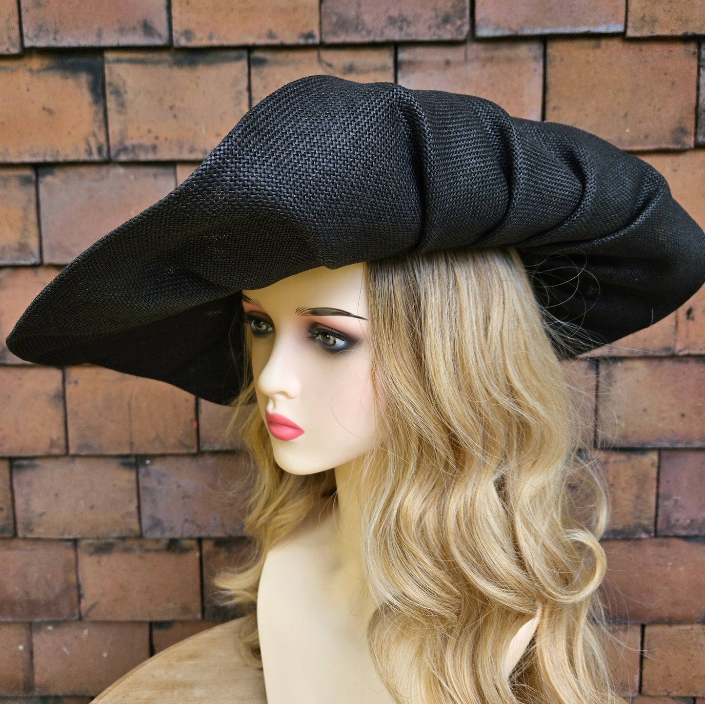 large designer hat