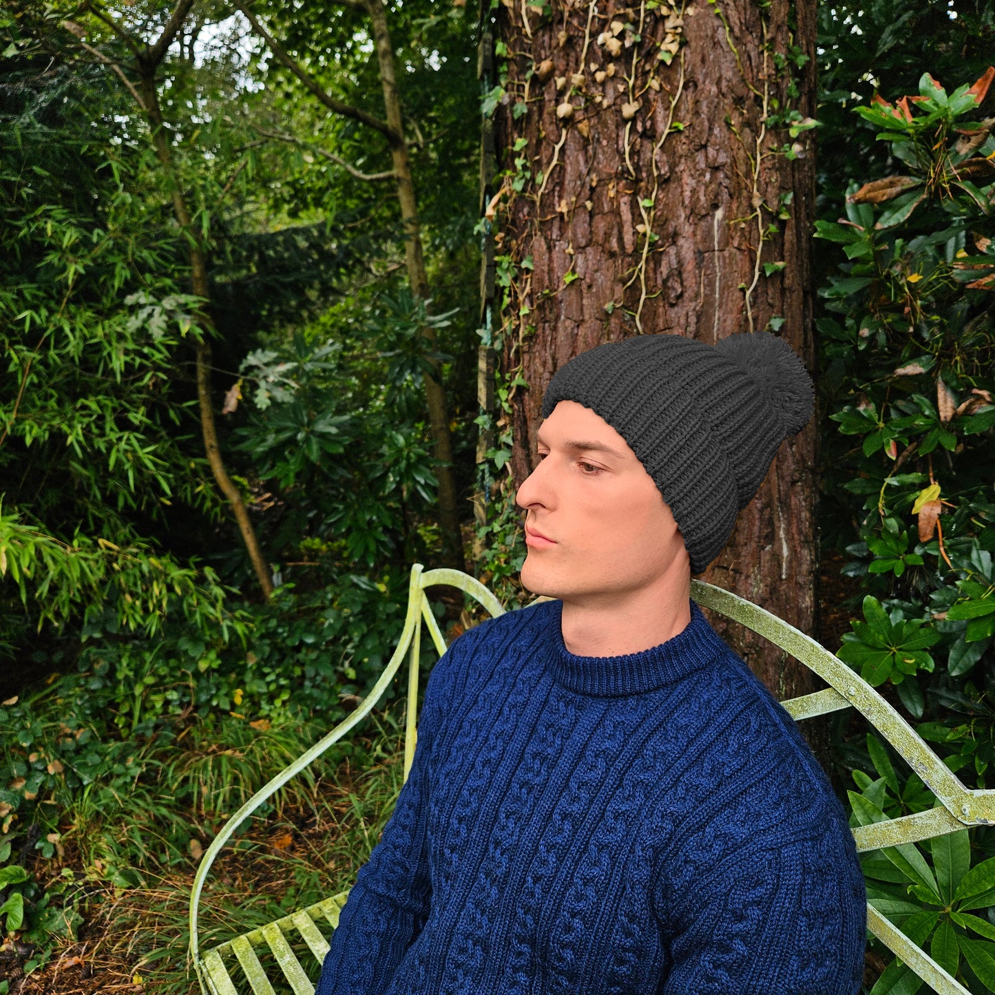 grey beanie mens
