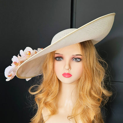 White Royal Ascot Hat