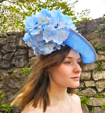 Ascot hat blue