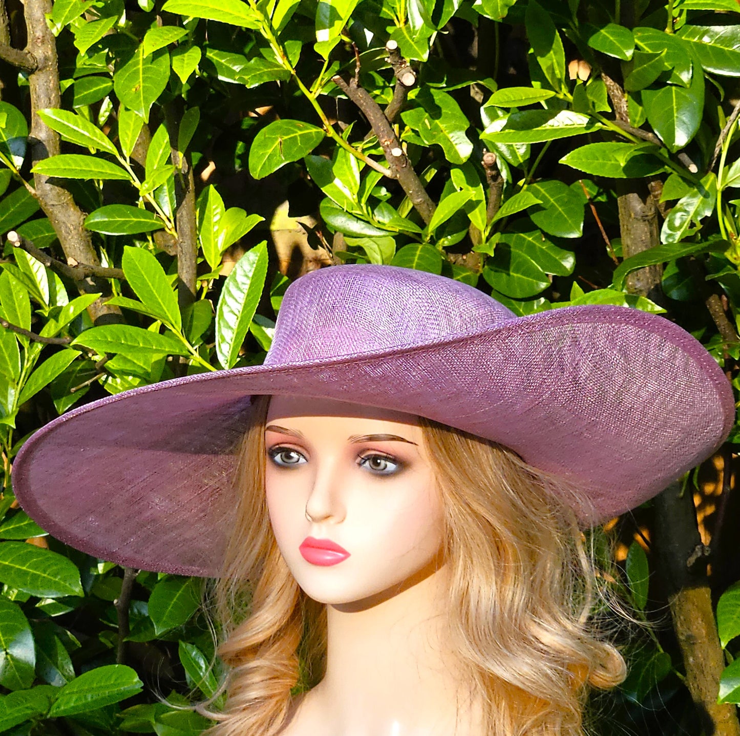 wedding hat pink