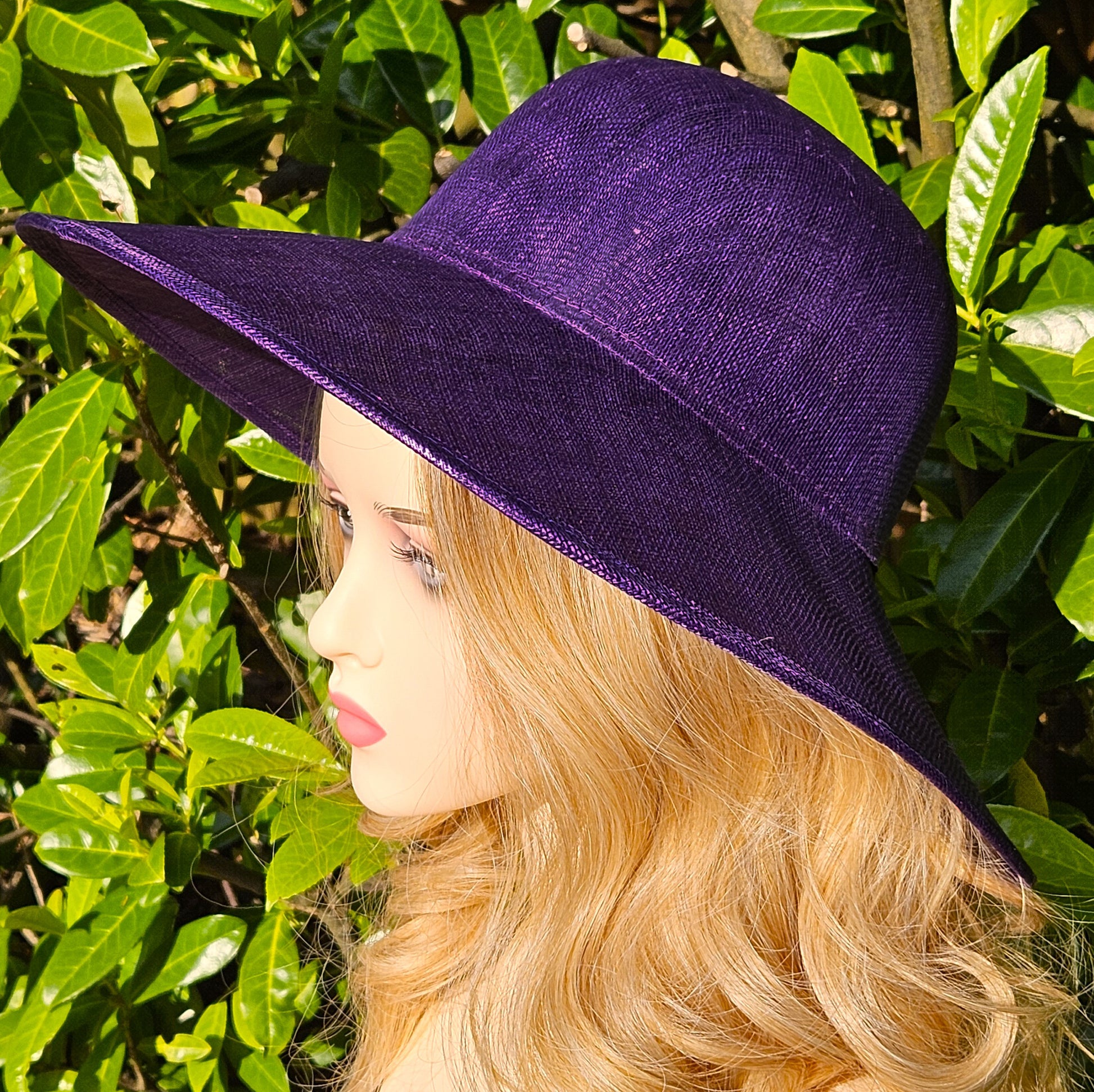 Purple Kentucky Derby Hat