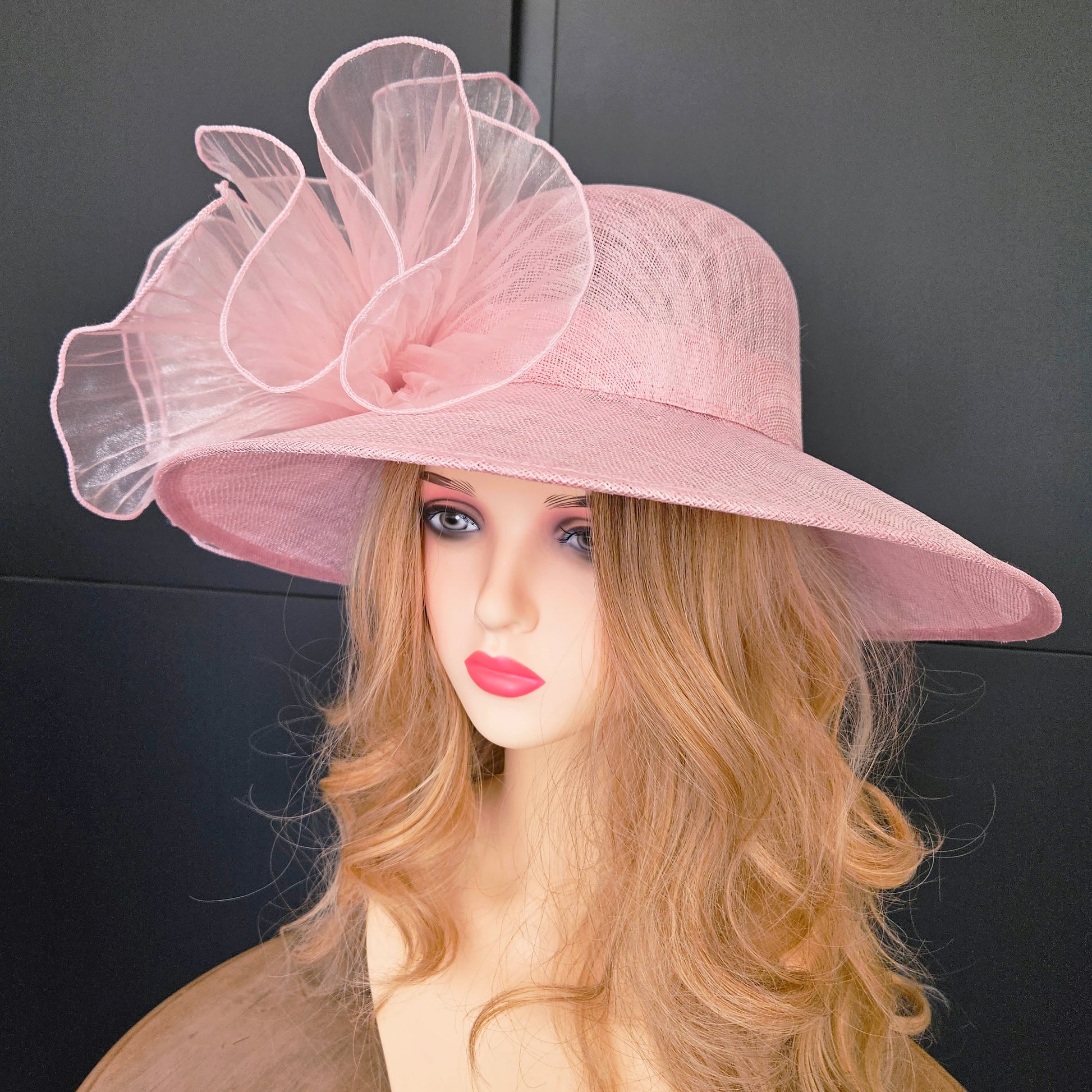 Pink Kentucky derby hat