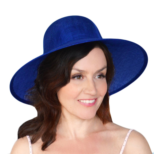 Royal blue hat