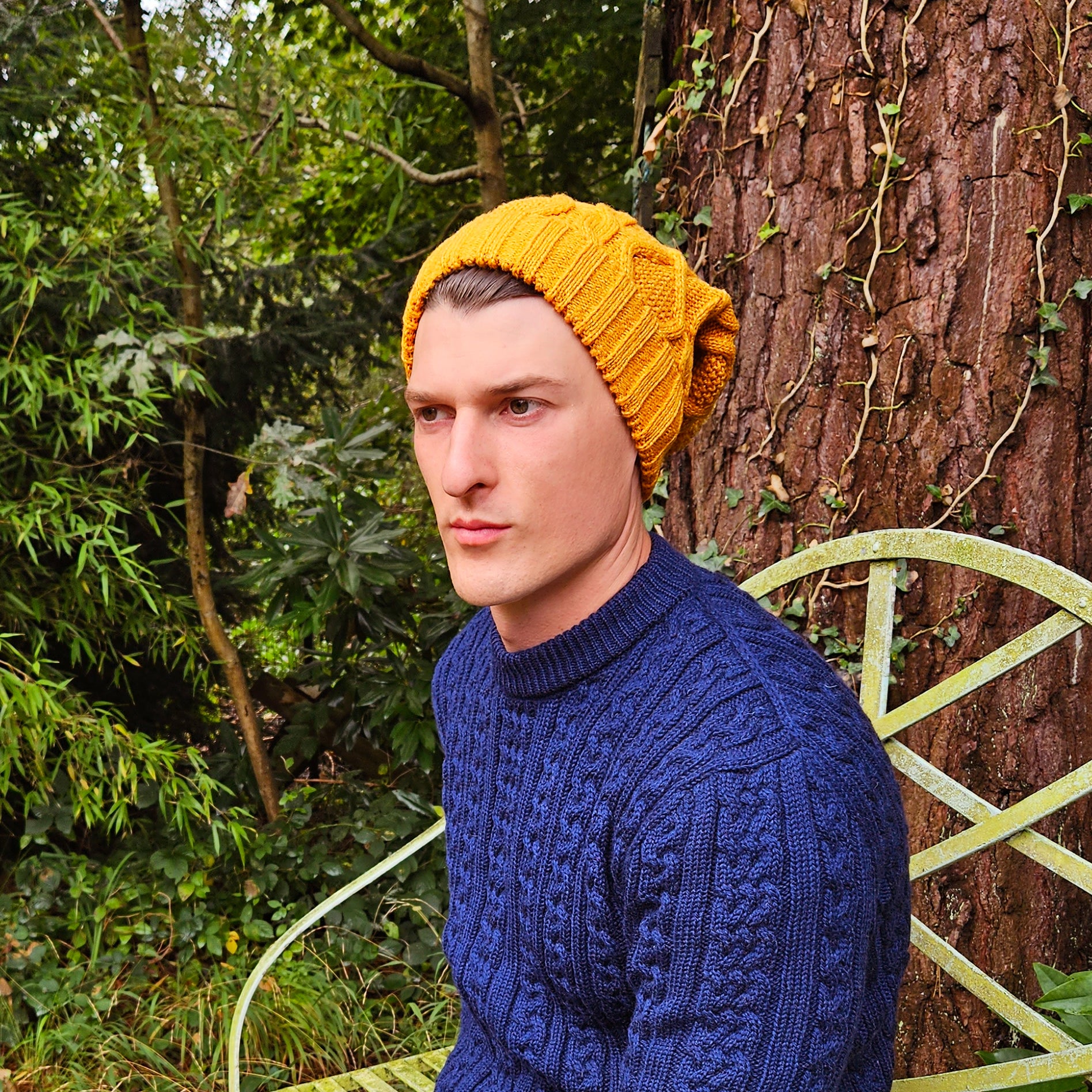 wooly hat men