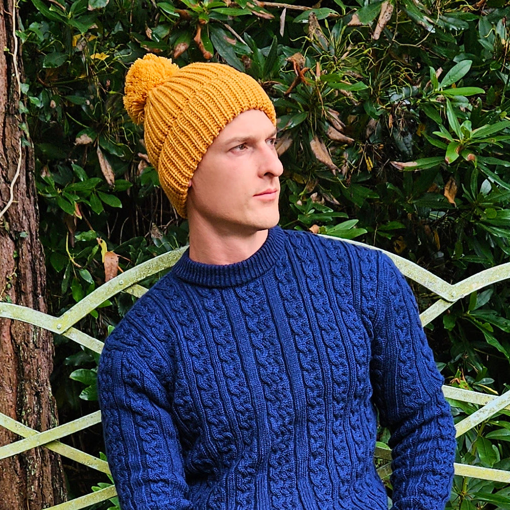 Mustard hat 