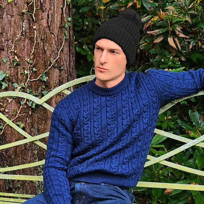 Black beanies for men