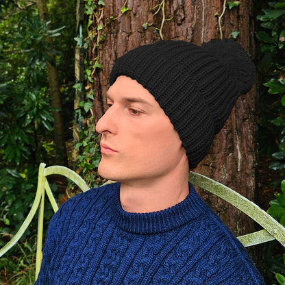 Bobble hat for men