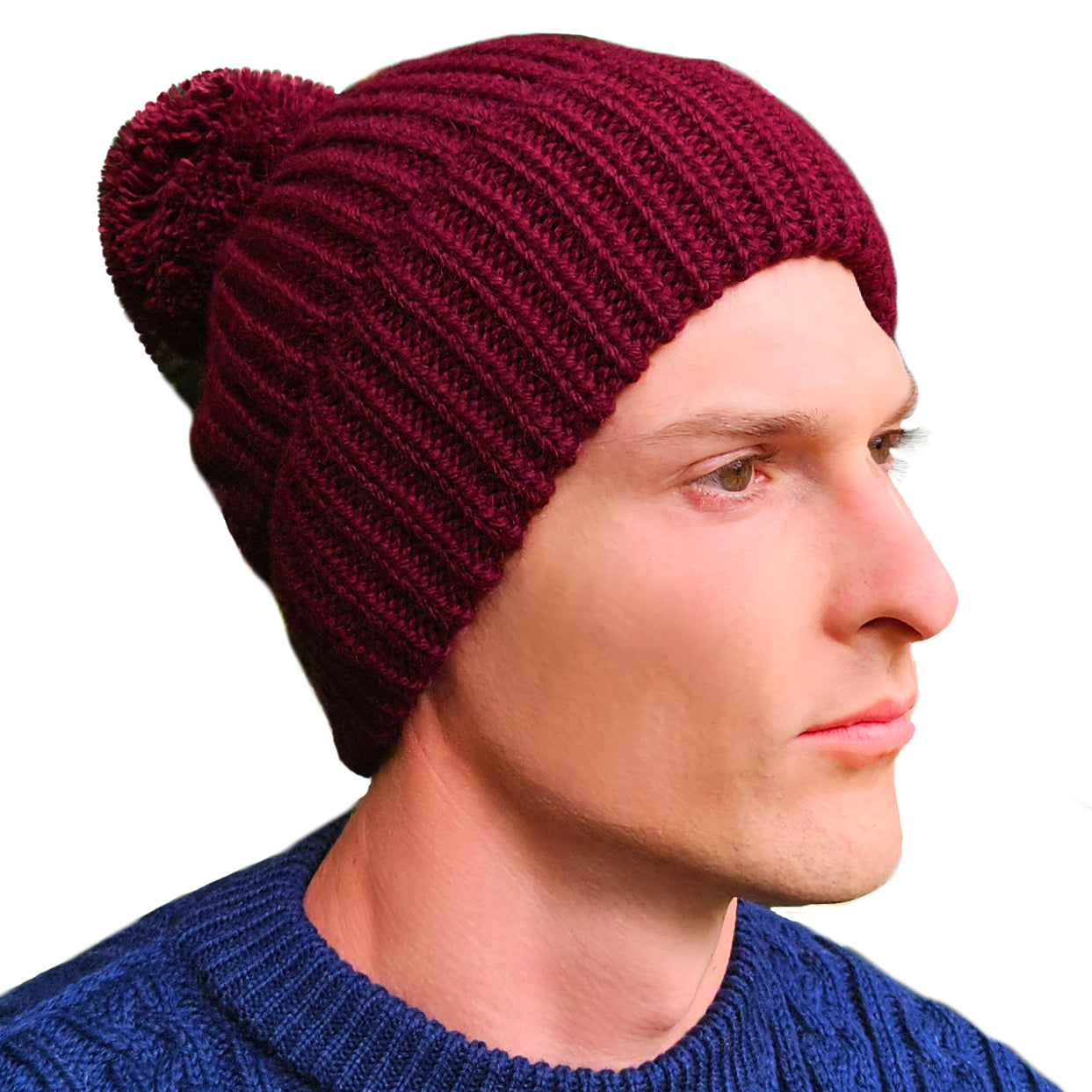 Pompom hat men