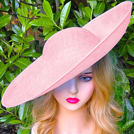 large pink hat