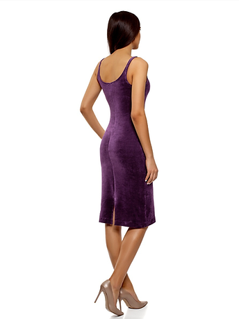Dress Midi Purple
