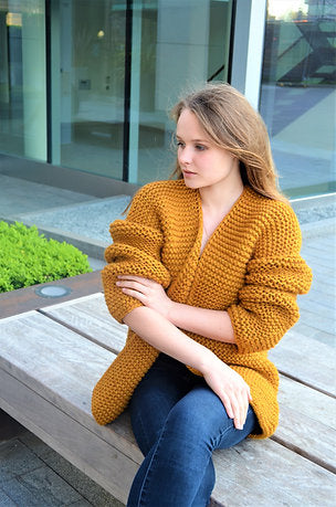 Cardigan Mustard