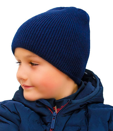 Boy's Hat Warm Navy