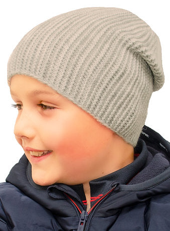 Boy's Winter Hat Grey