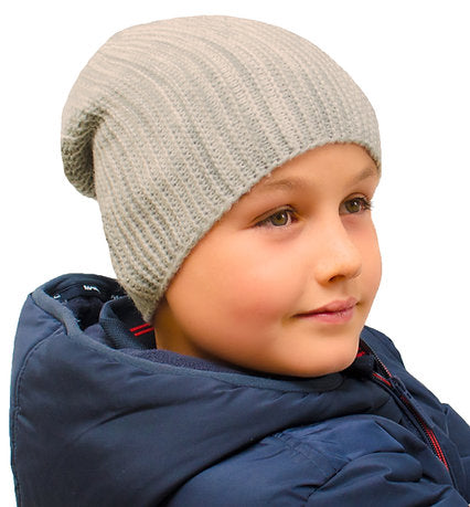 Boy's Winter Hat Grey